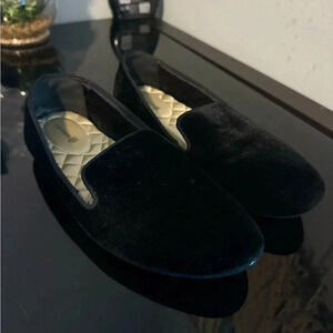 Black Velvet Birdies The Starling Loafers Womens sIZE 8